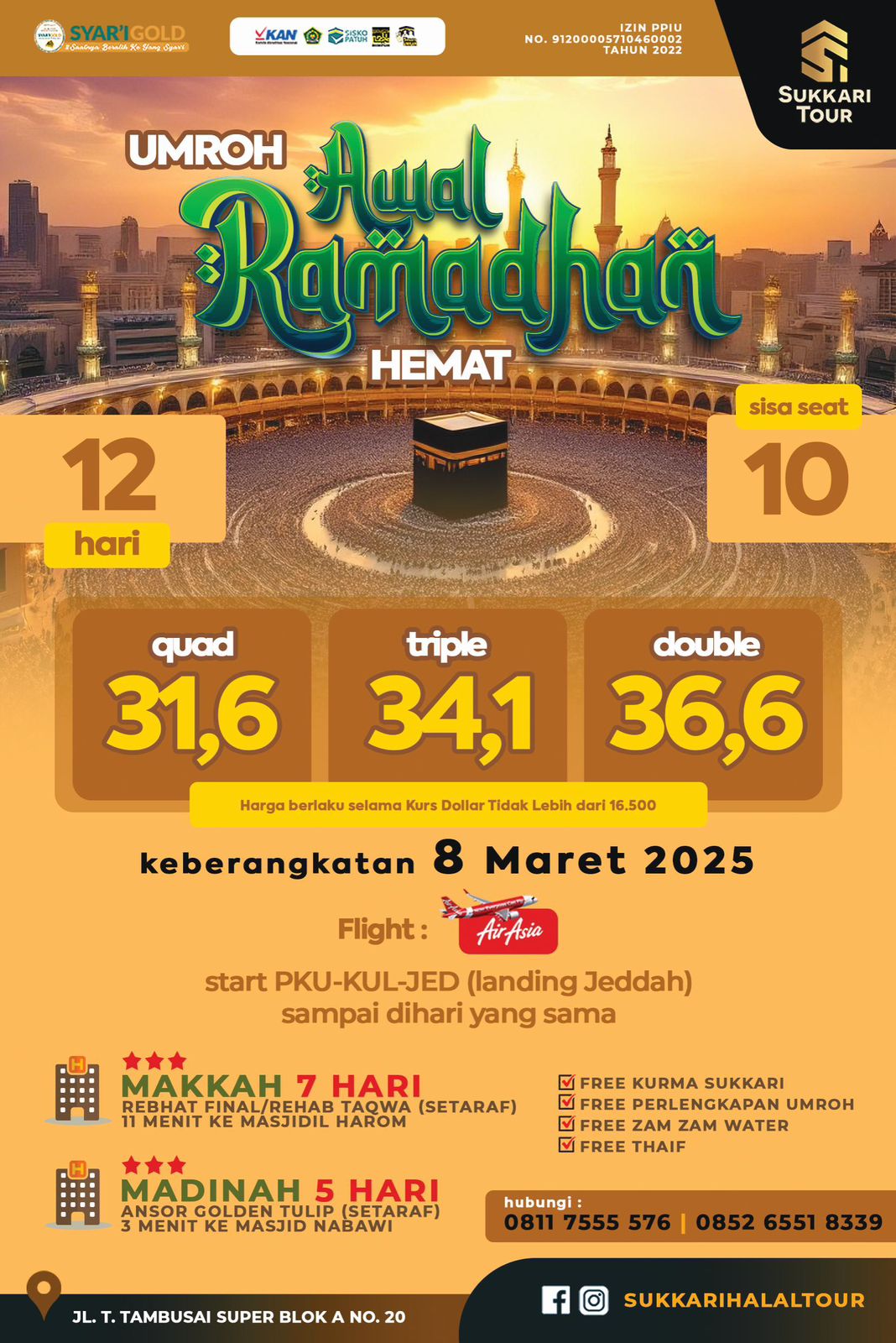 Umroh Awal Ramadhan