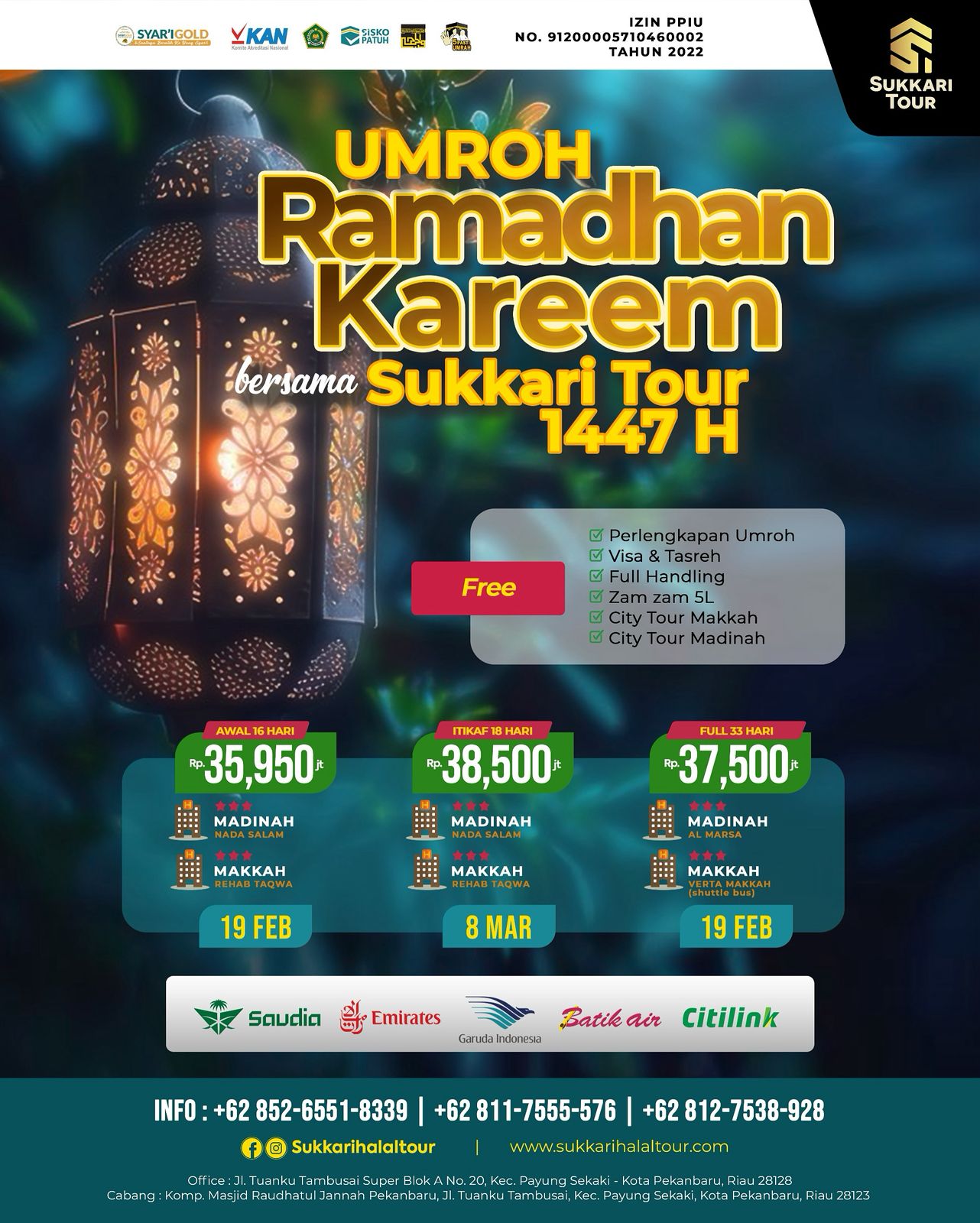 Umroh Ramadhan 1447H