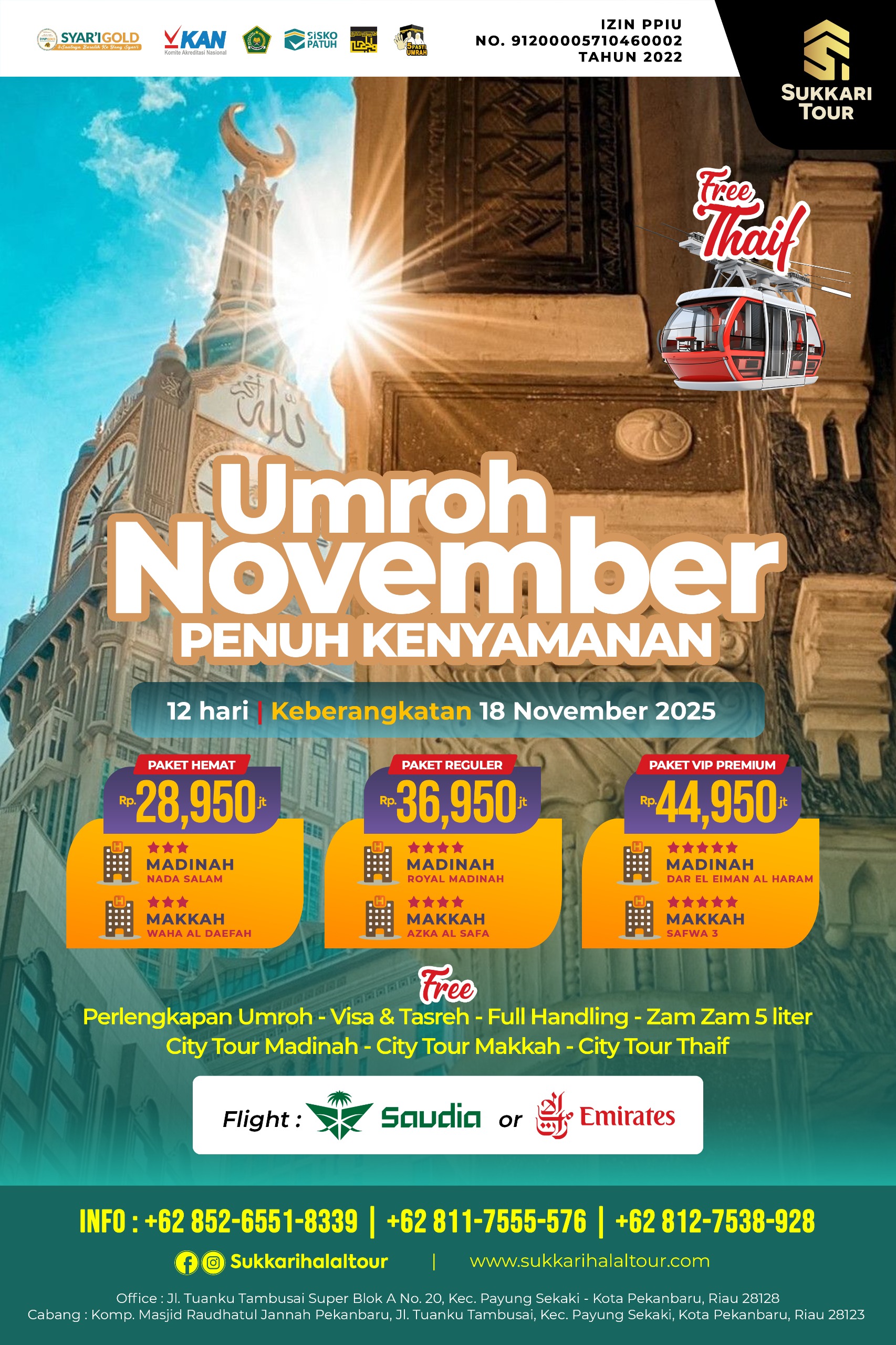Umroh November Nyaman