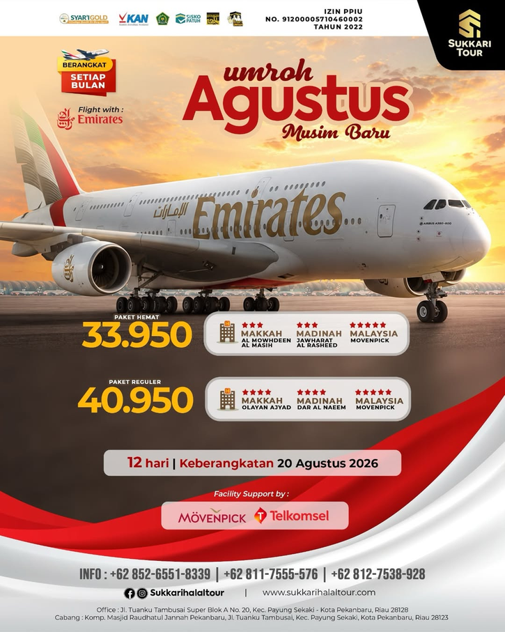  UMROH AGUSTUS 2026