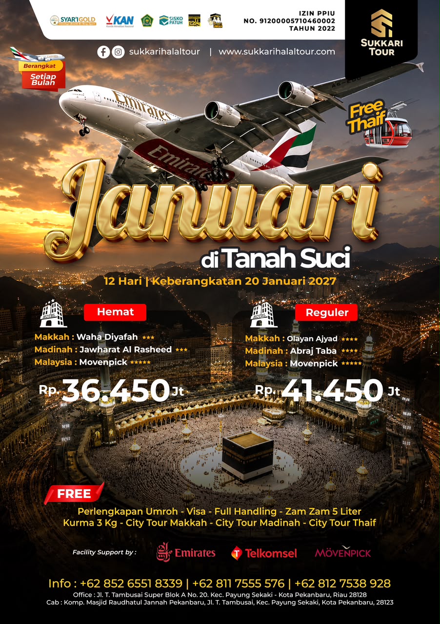 JANUARI DI TANAH SUCI 2027